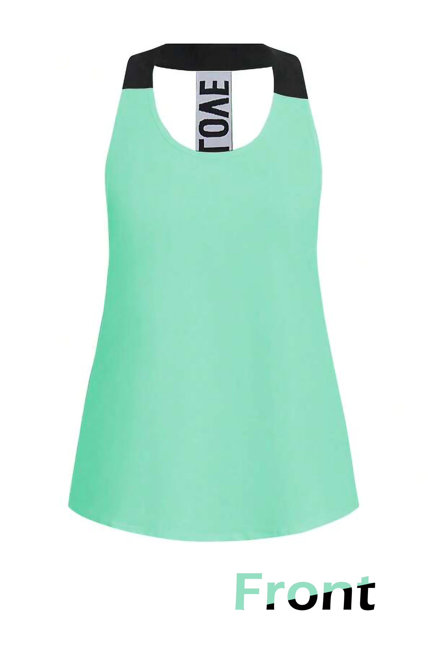 Sage Mist Women’s 3-Piece Activewear Set – Racerback Tank, Crop Top & High-Waist Leggings